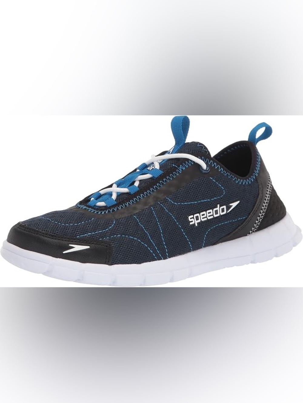 Speedo Men's Hybrid Watercross Water Shoes, featuring a quick-drying mesh upper